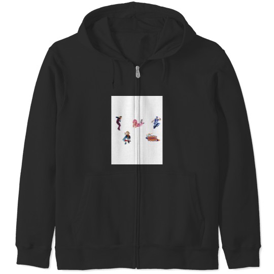 Discover Lazy town set Baseball ¾ Sleeve Zip Hoodies