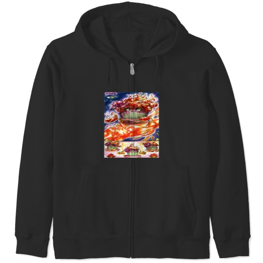 Discover Winner Cacti - Mimma (Echinocereus rigidissimus var. rubrispinus.) Zip Hoodies