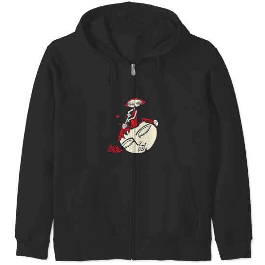Discover Cut Hair Incubuss Zip Hoodies