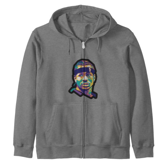 Discover Wpap Allen Iverson Allen Iverson Classic Zip Hoodies