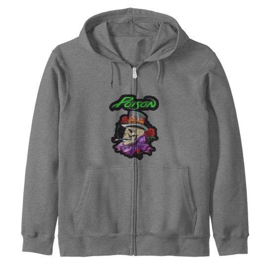 Discover Poison Poison Fangs Zip Hoodies
