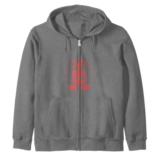 Discover Goat1 Skull Girl Active Zip Hoodies