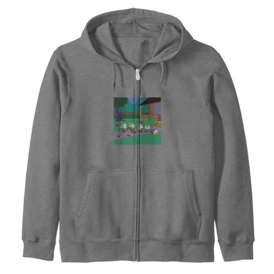 Discover Simplified Simpsonss - Football in the groin classique Zip Hoodies