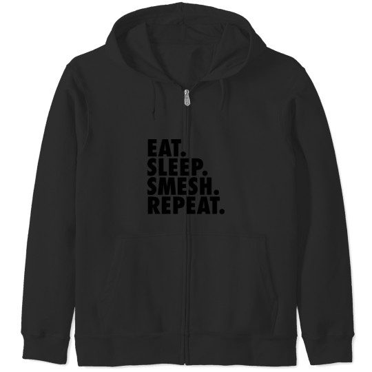Discover Eat Sleep Smesh Repeat 2 Zip Hoodies