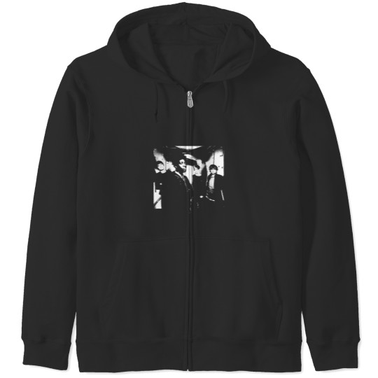 Discover Bloc Party four member rock music poster Zip Hoodies