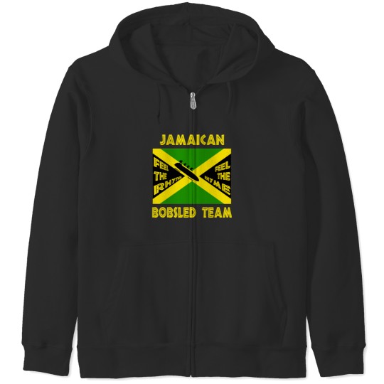 Discover Jamaican Bobsled Team Zip Hoodies