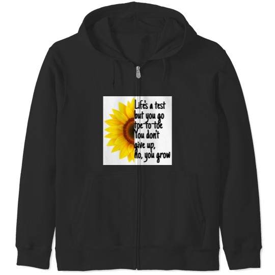 Discover Lifes a test Zip Hoodies