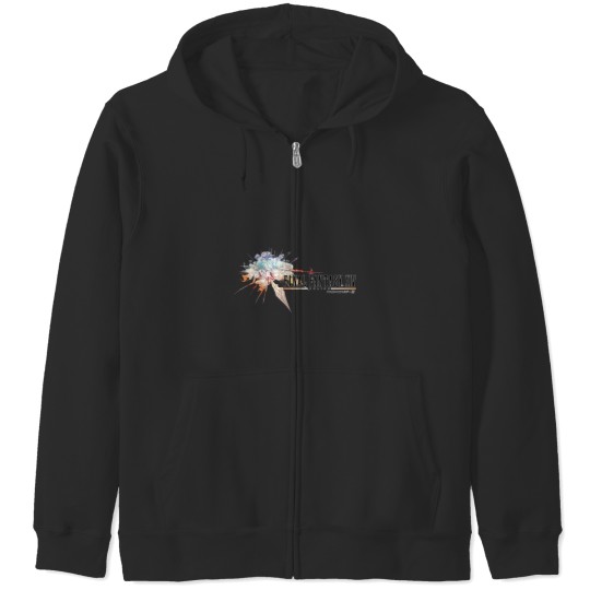 Discover Final Fantasy XIV Logo Zip Hoodies