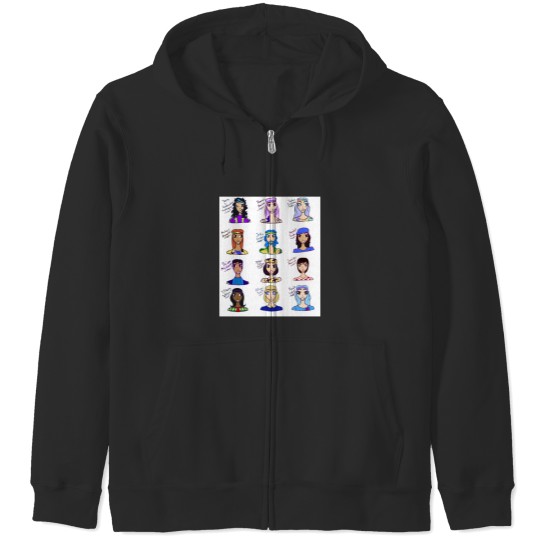 Discover The Bealtes LOVE by Cirque du Soleil Sketchdump 1 Zip Hoodies