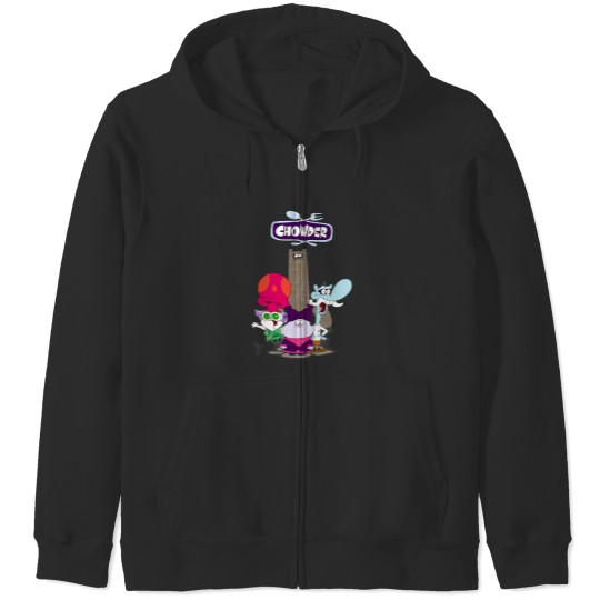 Discover Chowder cartoon , Chowder Zip Hoodies