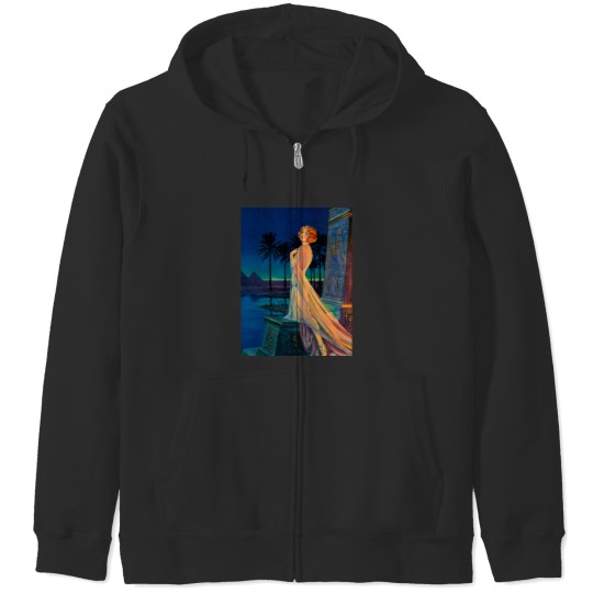 Discover A Melody Of Ancient Egypt, by Henry Clive Zip Hoodies