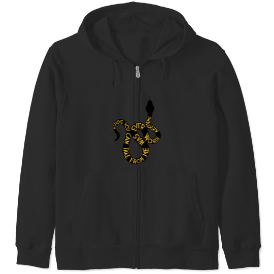Discover Ballad of songbirds and snakes Nothing you can take from me was ever worth keeping Zip Hoodies