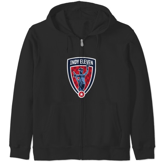 Discover the newindyeleven football club Zip Hoodies