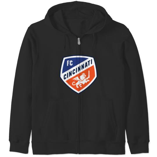 Discover the football club cincinnati city Zip Hoodies