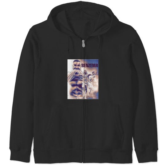 Discover Karim Benzema Zip Hoodies