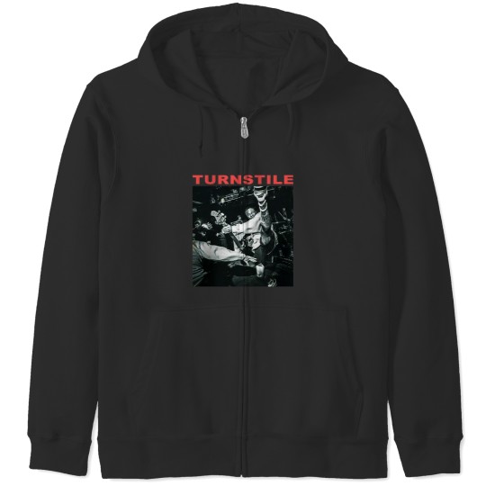 Discover Turnstile-American-Hardcore-Punk-Band Zip Hoodies