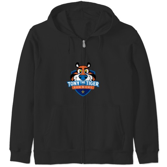 Discover WHEN TONY THE TIGER PLAY SUN BOWL Zip Hoodies