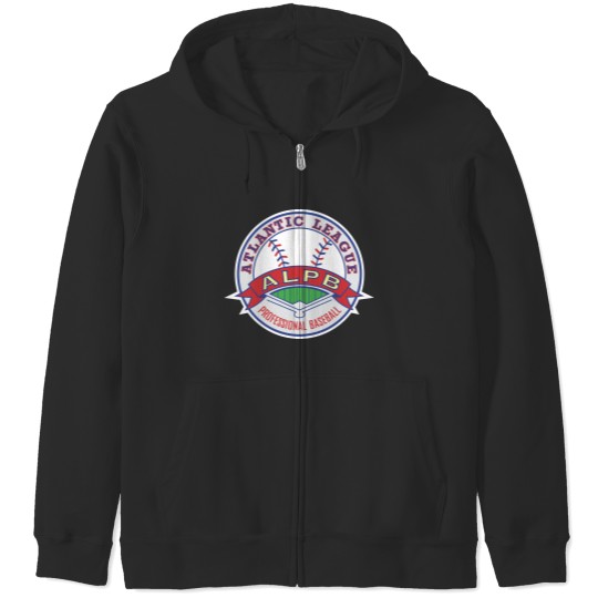 Discover THE ATLANTIC LEAGUE PROFESSIONAL BASEBALL ALPB Zip Hoodies