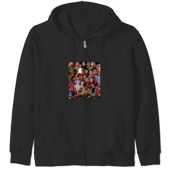 Discover Jonathan Majors photo collage Zip Hoodies