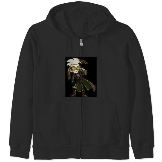 Discover Rusty Quill Gaming Zip Hoodies