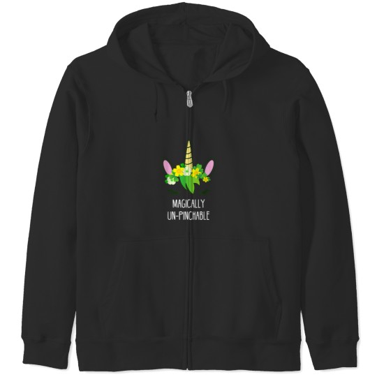 Discover St Patricks Day Unicorn Shirt Lepricorn Zip Hoodies