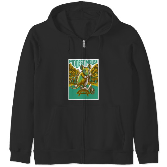 Discover Modest Mouse Zip Hoodies