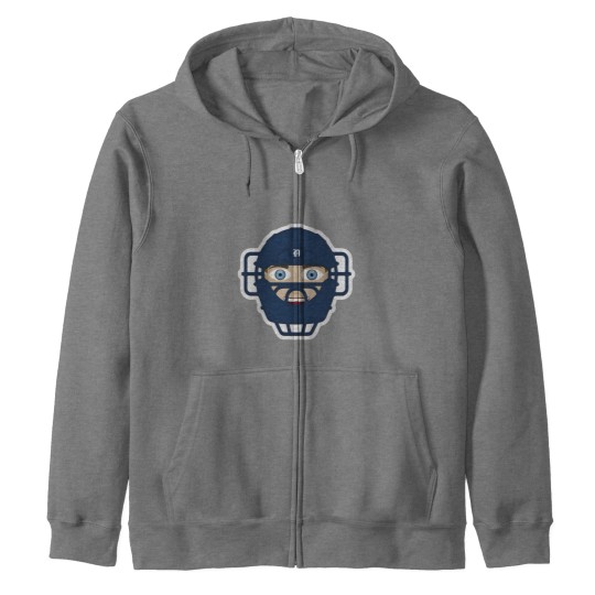 Discover Baseball glove Mask Zip Hoodies