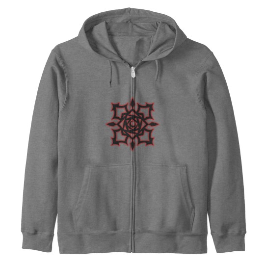 Discover Black lightning Zip Hoodies
