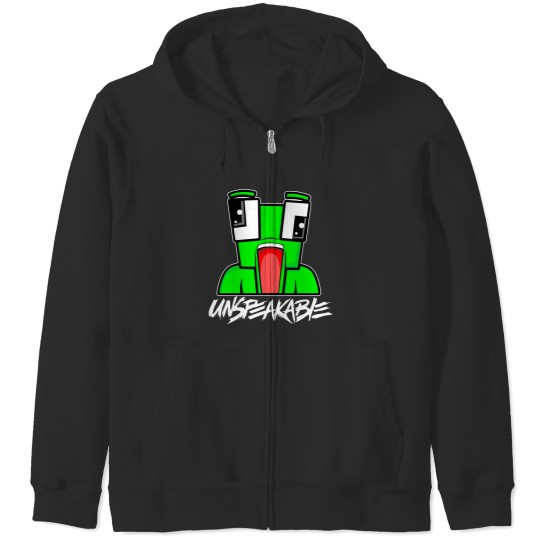 Discover Unspeakable Kids Zip Hoodies Boys Girls Unisex Youtube Gamer