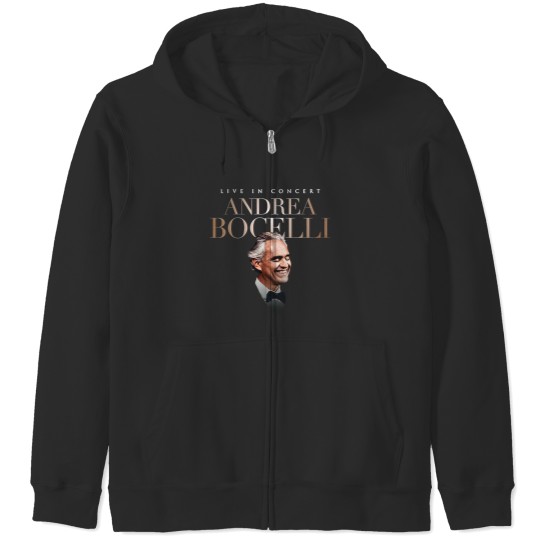 Discover Andrea Bocelli 2023 Valentine and Spring Tour Dates Merch -Zip Hoodies
