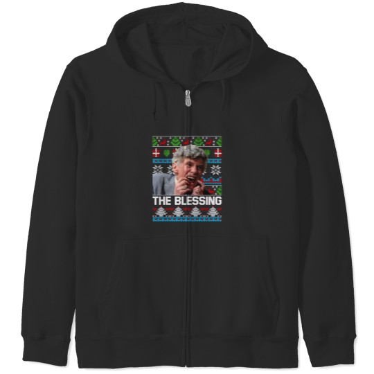 Discover The Blessing Zip Hoodies, Uncle Lewis Xmas Vacation Zip Hoodies