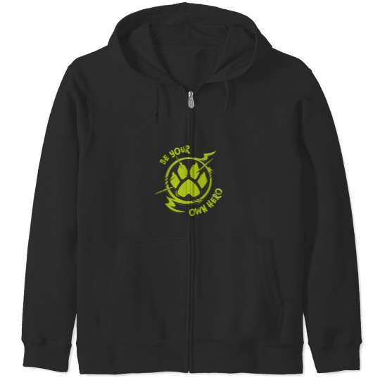 Discover Miraculous Ladybug - Cat Noir Be Your Own Hero Zip Hoodies