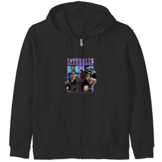 Discover Johnny Cage is Literally me Classic Zip Hoodies, Johnny Cage Vintage Bootleg Zip Hoodies