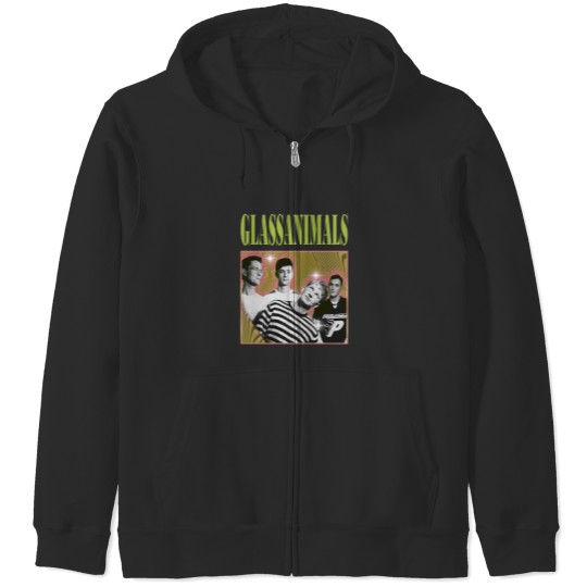 Discover Glass Animals Zip Hoodies