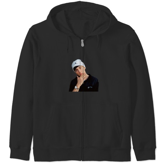 Discover Eminem Portrait Zip Hoodies