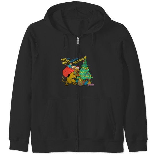 Discover Scooby Doo The Night Before Christmas Zip Hoodies