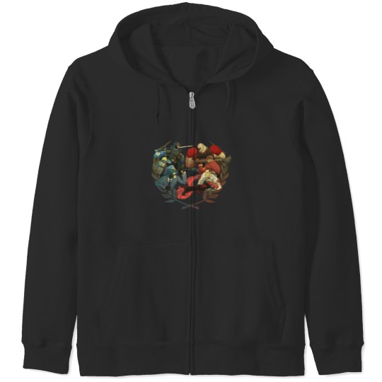 Discover Team Fortress Zip Hoodies