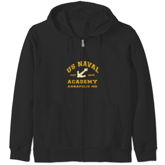 Discover Us Naval Academy Zip Hoodies