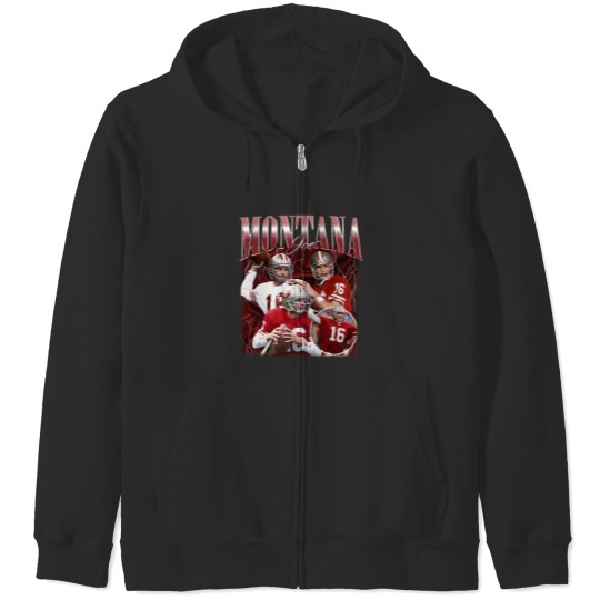 Discover Vintage Joe Montana Zip Hoodie
