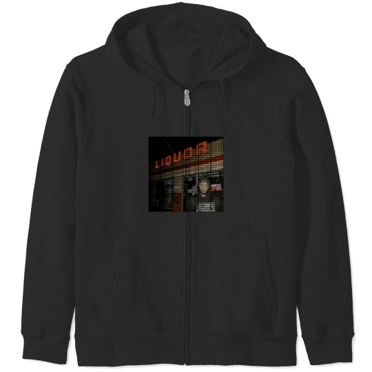 Discover JPEGMAFIA LP! (OFFLINE) Text Design Zip Hoodies