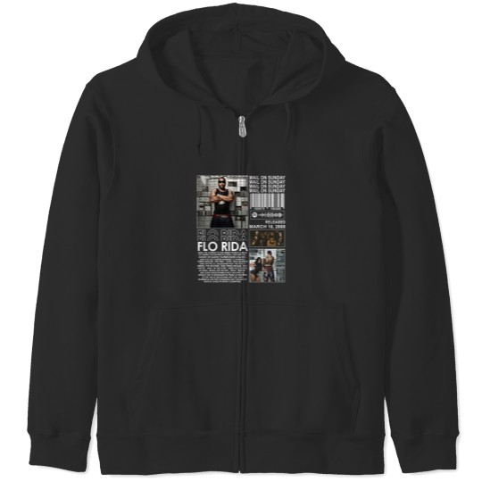 Discover Flo Rida Rap Zip Hoodies, Mail On Sunday Album 90s Y2K Merch Vintage Rapper Hiphop