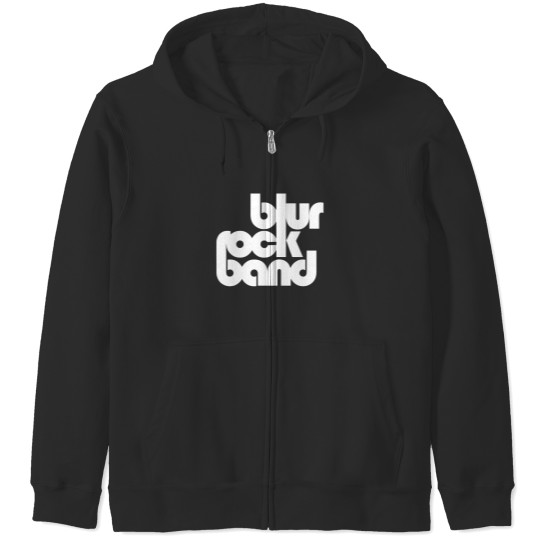 Discover Blur Rock Band Zip Hoodies