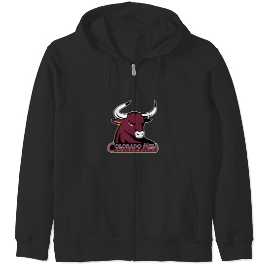 Discover colorado mesa university mavericks rowdy herd logo Zip Hoodies