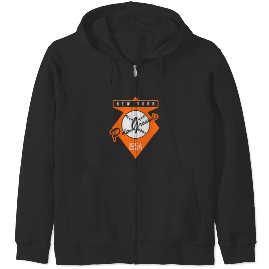 Discover Polo Grounds 1954 Alt (American Apperal) Zip Hoodies
