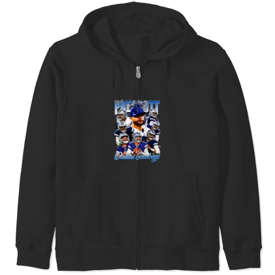 Discover Vintage 90s Graphic Style Dak Prescott Zip Hoodies Football Zip Hoodies
