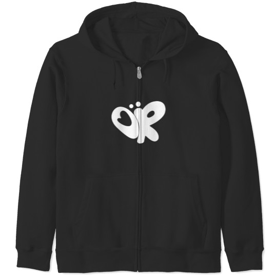 Discover Olivia Rodrigo Logo white Zip Hoodies