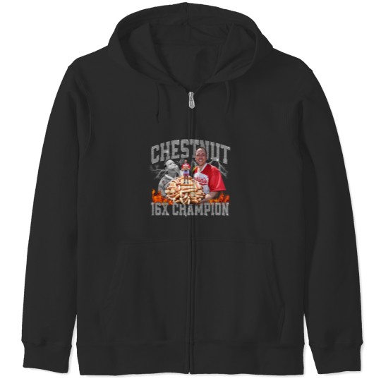 Discover HOT!! Joey Chestnut 2023 HotDog Eating Contest Zip Hoodies