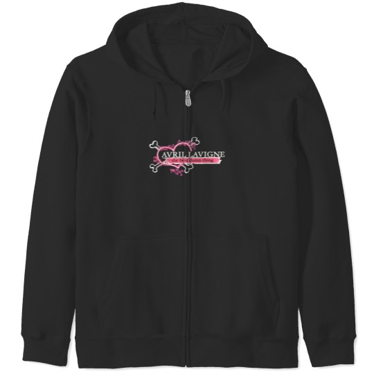 Discover Vintage Avril Lavigne The Best Damn Thing Zip Hoodies