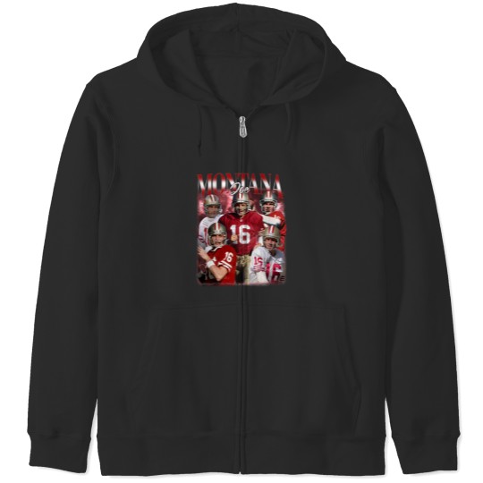 Discover Vintage Joe Montana Zip Hoodie