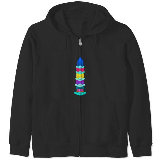 Discover BroZone Sticker Zip Hoodies